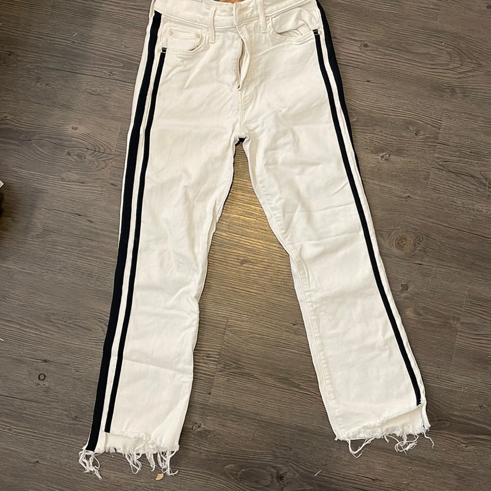 Mother white jeans